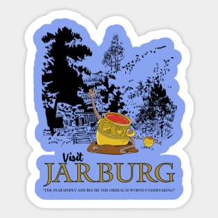 Visit Jarburg Sticker